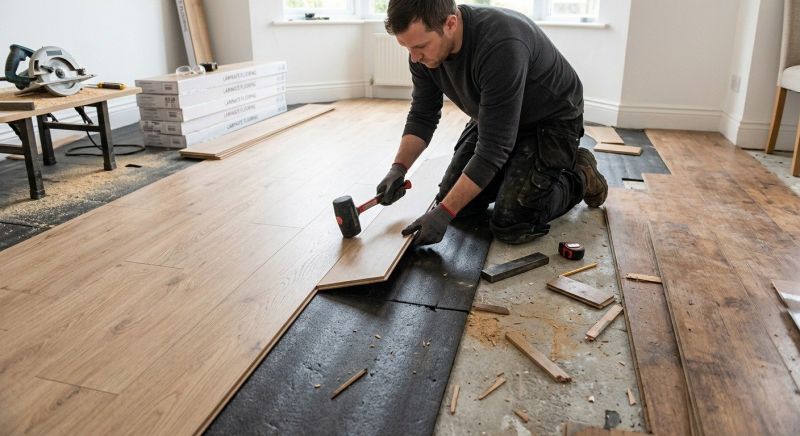 Laminate Floor Installation in Alexandria, VA