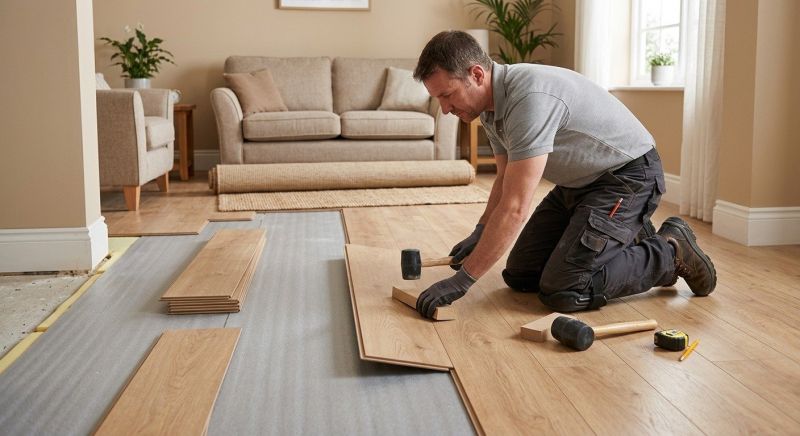 Laminate Floor Installation in Cabin John, MD