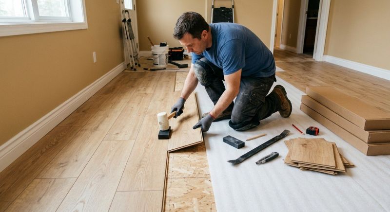 Laminate Floor Installation in Chantilly, VA