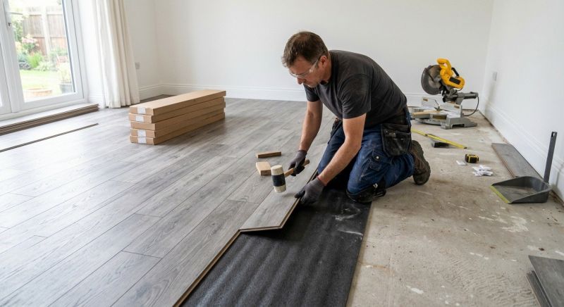 Laminate Floor Installation in Herndon, VA