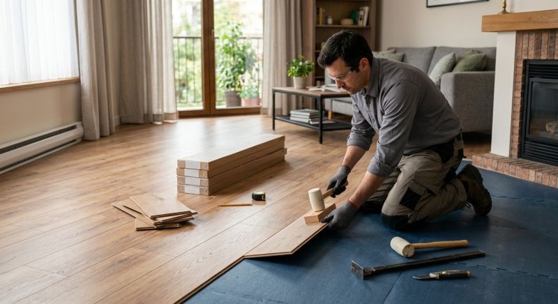 Laminate Floor Installation in Upperville, VA