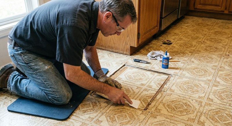 Linoleum Floor Installation in Arlington, VA