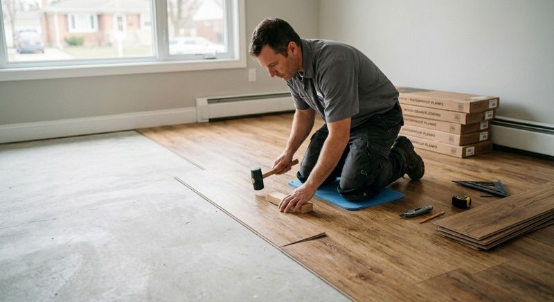 Linoleum Floor Installation in Boyds, MD