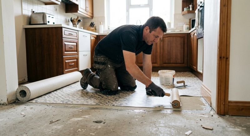 Linoleum Floor Installation in Clarksburg, MD