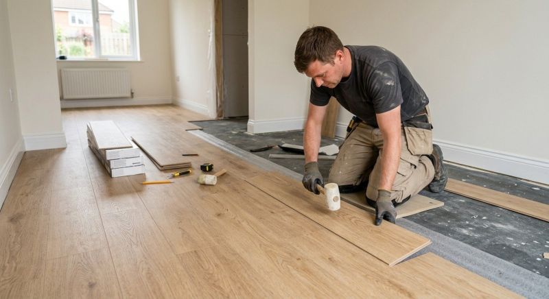 Linoleum Floor Installation in Montgomery Village, MD