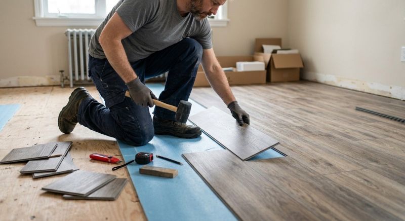 Linoleum Floor Installation in Reston, VA