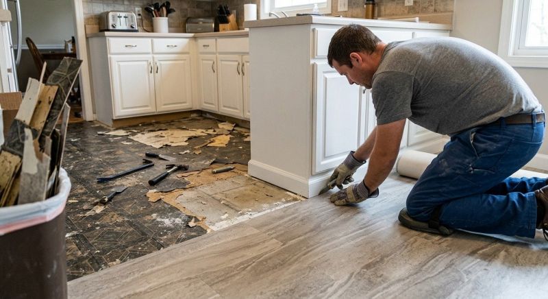Linoleum Floor Installation in Upperville, VA
