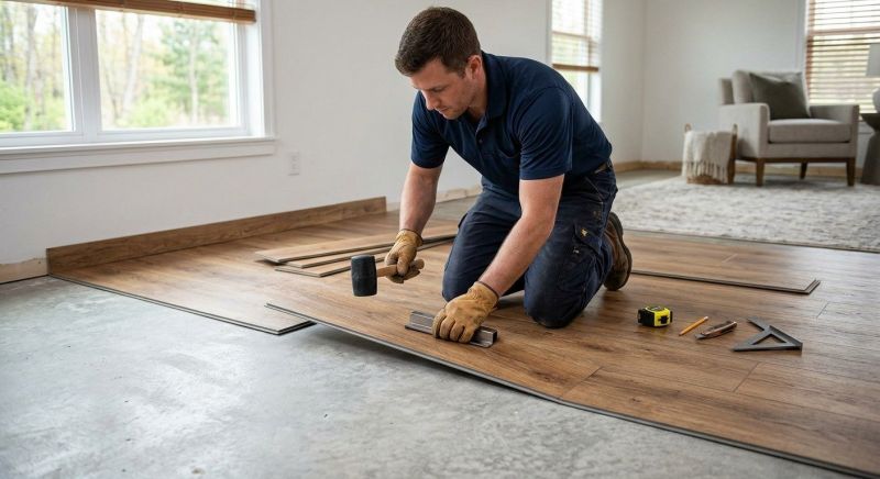Luxury Vinyl Tile Installation in Bethesda, MD
