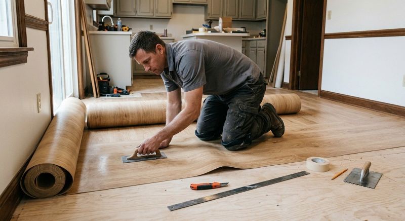 Sheet Flooring Installation in Gaithersburg, MD