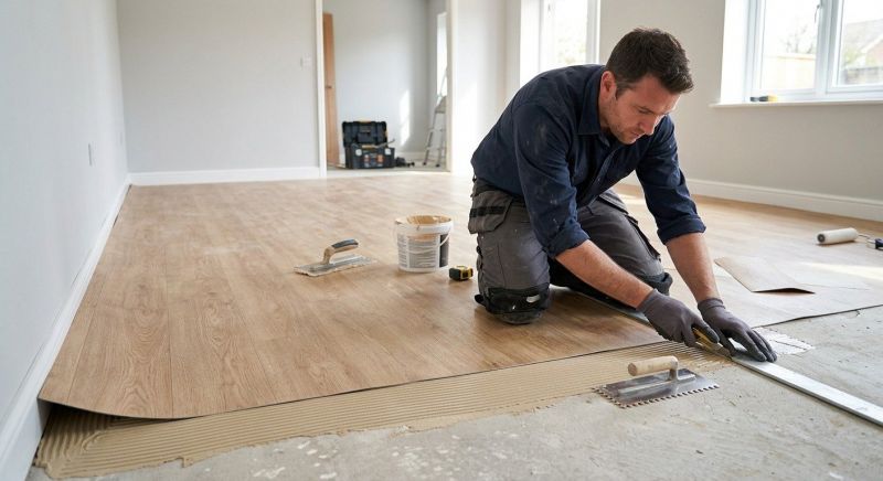 Sheet Flooring Installation in Round Hill, VA