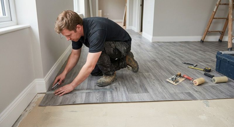 Sheet Vinyl Installation in Reston, VA