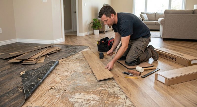 Vinyl Flooring Installation in Alexandria, VA