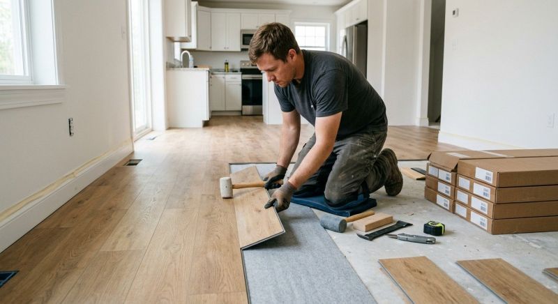 Vinyl Flooring Installation in Chantilly, VA
