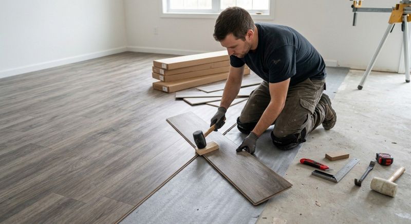 Vinyl Flooring Installation in Clarksburg, MD