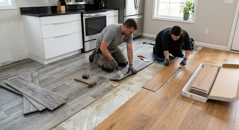 Vinyl Tile Replacement in Sterling, VA