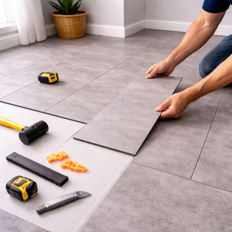Vinyl Tile Replacement in Sterling, VA